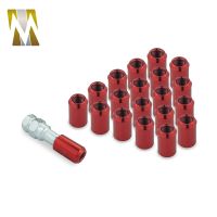 【YD】 20PCS Screw Racing Iron  lock locking Lug Nuts M12 x 1.5 1.25 Infiniti Subaru