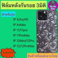 ฟิล์มกันรอยหลัง 3มิติ เแบบสั่งตัด รุ่น iphone X,Xs,XR,Xsmax,11,11pro,11promax,12mini,12pro,12promax,12