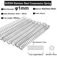 Stainless Steel Compression Spring Compression Spring Diameter 18mm - 2pcs Wire - Aliexpress