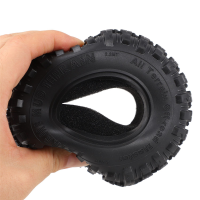 8PCS 118MM 2.2 Rubber Tires Wheel Tyres for 1/10 RC Crawler Car Axial Wraith SCX10 Capra TRX4 TRX6 D90