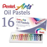 สีชอล์ค Pentel16 สี Oil Pastels เพนเทล