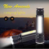 FAI_ไฟฉาย  และอุปกรณ์ชาร์จไฟ USB Rechargeable LED flashlights CREE XML T6 COB ไฟสำหรับงานช่าง Magne ไฟส่องสว่าง  ไฟพกพา