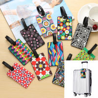 SHENGHAN 1Pc Creative Luggage Tag ป้ายระบุใหม่ ID Address Holder กระเป๋าเดินทางกระเป๋าเดินทาง