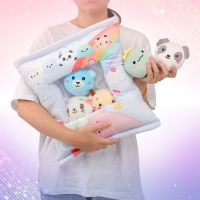 AIXINI Snack Pillow Pudding Plushie A Bag Of Animal Plush Pudding Cat Panda Removable Set Birthday Christmas Gift Cute Kawaii