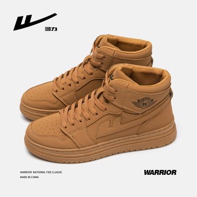 Warrior Retro Mens Sneakers Promotion Designer Trendy High Top Lace-up Shoes For Men Tenis Para Hombre Running Sport Shoes