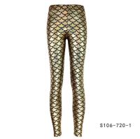 Mermaid Fish Scale Shiny Leggings Women Print Overiszed Leggging 2021 Sexy Dance Club Multicolors Plus Size Jeggings Streetwears