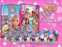 DVD การ์ตูนเรื่อง Barbie Dreamhouse Adventures บาร์บี้ การผจญภัยในบ้านในฝัน 1-3 (พากย์ไทย / อังกฤษ - บรรยายไทย) 6 แผ่นจบ