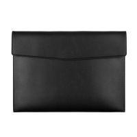 PU Leather File Folder Letter Size Magnetic Button Portable A4 File Folder Document Organizer Bag