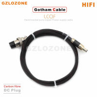 HIFI 1M LX04G Gotham LOF Audiophile DC สายคาร์บอนไฟเบอร์3515401755215525 LPS สายไฟ