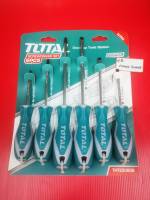 TOTAL Screwdriver Set ชุดไขควง 6 ตัวชุด งานหนัก