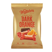 Dark Orange Dark Chocolate Whittakers 180 G.