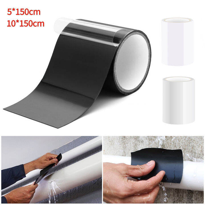FG 1.5M Super Strong PVC Waterproof Tape Stop Leak Seal Repair Tape