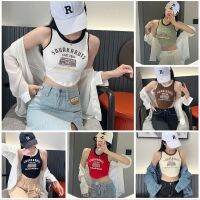 CUI YI SHOP สาวฮอต เสื้อยืด นำแผ่นหน้าอกมาเอง สลิงเสื้อกั๊ก SA7783