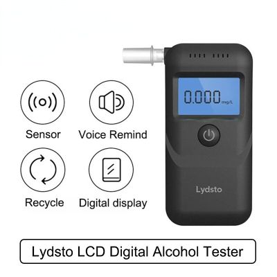 New Digital Alcohol Tester Professional Alcohol Detector Breathalyzer Police Alcotester LCD Display Dropship