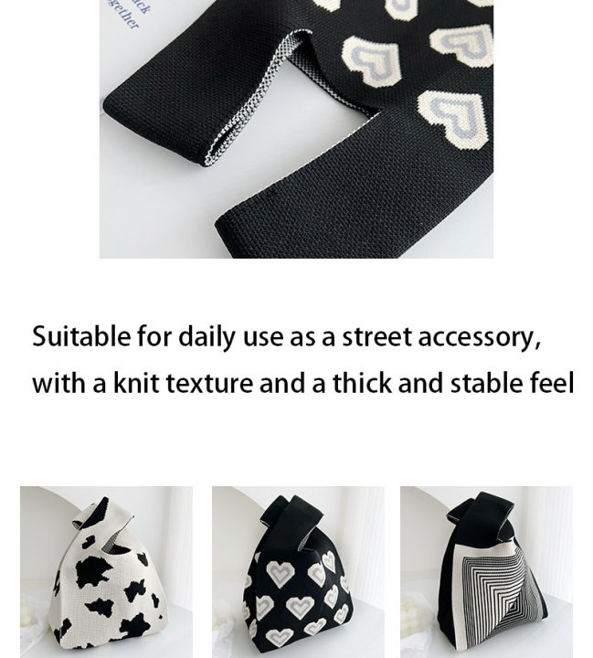 contrast-color-handbag-hand-bag-thick-and-steady-knitted-handbag-checkerboard-knit-bag-casual-bags-carapace-bag