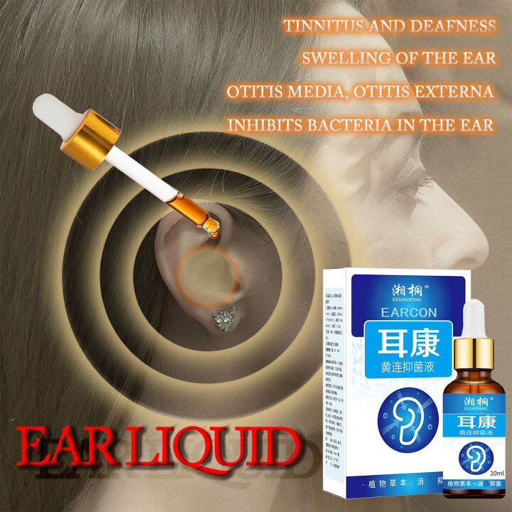 👂『New special offer』Ear Liquid Ear Care for ear inflammation Otitis Media Chronic external ear