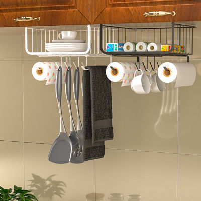 2021Iron Art Kitchen Storage Rack Cabinet Shelf Desk Under-line Storage Basket Towel Holder Dish Drying Racks Dishcloth Holders