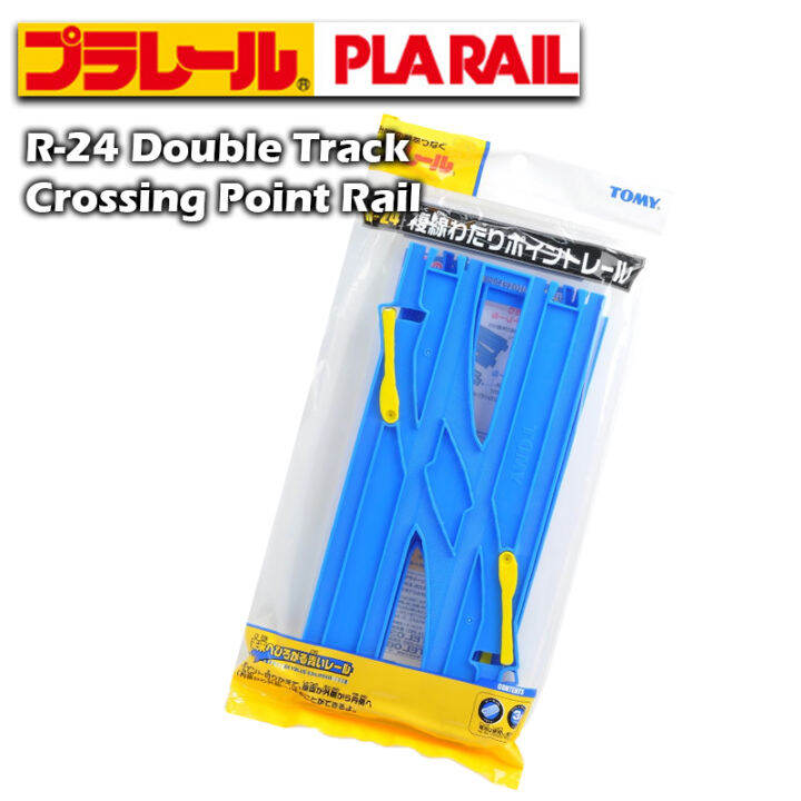 Takara Tomy Plarail R24 Double Crossing Rail Point Lazada
