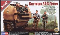 1/35 Figure Plastic model " German SPG crew ", #88402 Hobbyboss (EX TriStar)