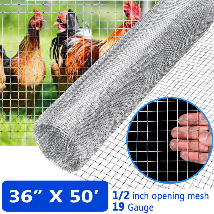 Chicken Coop Wire Mesh Garden Protective Fence Hardware Cloth Hot ...