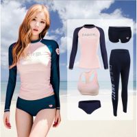 5-Pieces ℗۩✽REDAY STOCK Muslimah woman Swimming suit Waterproof wetsuit snorkeling swimsuit jellyfish clothes