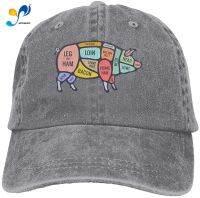 Sports Denim Cap Pig Cut Meat Set Men Snapback Caps Style Low Profile