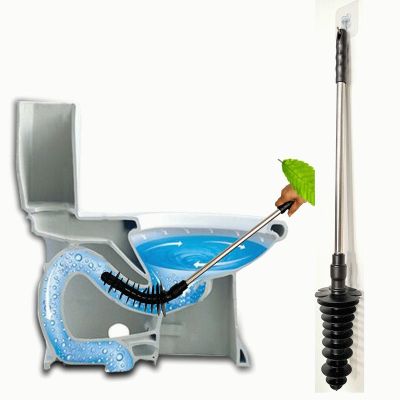 【JING YING】ลูกสูบท่อระบายน้ำสำหรับห้องน้ำท่อระบายน้ำท่อขุดลอกสำหรับทำความสะอาดห้องน้ำ