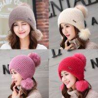 Wool hat Korean edition Chao Bai Da Jia Fur Thickening Winter