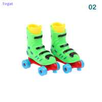 ?【Lowest price】Tirgat MINI Roller skates Toy Fingerboard รองเท้าสเก็ตมินิรองเท้าสเก็ตของเล่นมินิรองเท้าผ้าใบปลายนิ้ว Roller skates Finger skates Toys