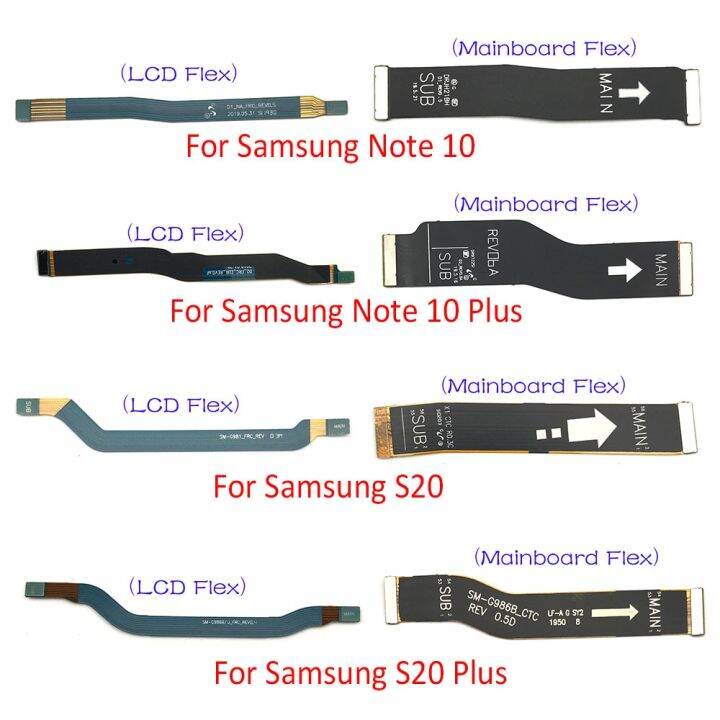 หน้าจอ-lcd-หลักเชื่อมต่อเมนบอร์ดเฟล็กซ์สำหรับซัมซุงโน้ต10-lite-note-20-s10-plus-s20-fe-5g-อะไหล่สำรองพิเศษ