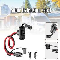 Solar Extension Cord SAE 12AWG 30CM DC Power Automotive Panel Cables Connector V3O3