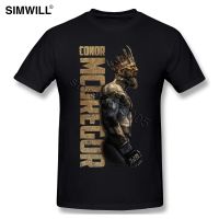 The King Conor Mcgregor The Notorious Tshirt Men Cool Cotton T Shirts Mma Tshirt Urban Gildan