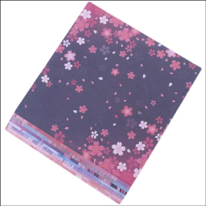 สติกเกอร์และป้าย-15ซม-60-120-180ชิ้นกระดาษสี่เหลี่ยมสองด้านดอกไม้กระดาษแฮนด์เมดดอกไม้กระดาษญี่ปุ่นดอกซากุระแบบพับเก็บได้