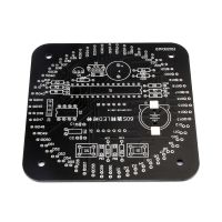 ;.[- DIY Rotating Digital LED Display Module DS1302 Electronic Clock Kit With Light Control Adjustable Alarm Clock Learning Board Kit