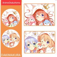 การ์ตูนอะนิเมะเป็นกระต่าย? Hoto Kokoa Kafuu Chino Hoto Moka หมอนโยนหมอน Otaku เครื่องนอน Dakimakura