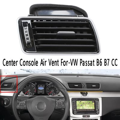 Car A/C Air Vent Center Console Air Condition Vents Central Air Outlet Assembly for-VW Passat B6 B7 CC