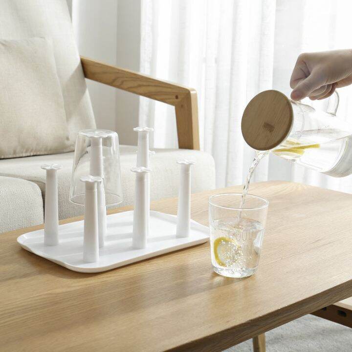 like-activities-ที่วางแก้วขวดแก้วที่ทนทาน-dryingshelf-cup-dish-drain-rack-hanger-organizer-stand