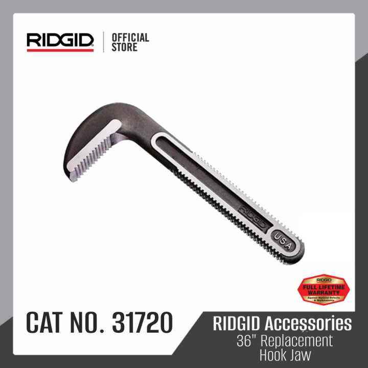 RIDGID 31720 Pipe Wrench Hook Jaw for 36 inches Pipe Wrench Replacement