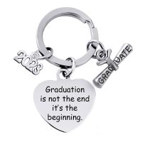 2023 Keychain Graduation Keychain Keychain Stainless Steel Keychain Graduation 2023 Keychain Heart Keychain Graduation Jewelry Graduation Pendant Graduation Gift Graduation Souvenir