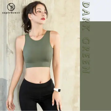 Women's Thin Sports Bra Quick Dry Shockproof Running Fitness Underwear Low  Impact Sling Breathable Comfy Yoga Bras : : Clothing, Shoes 