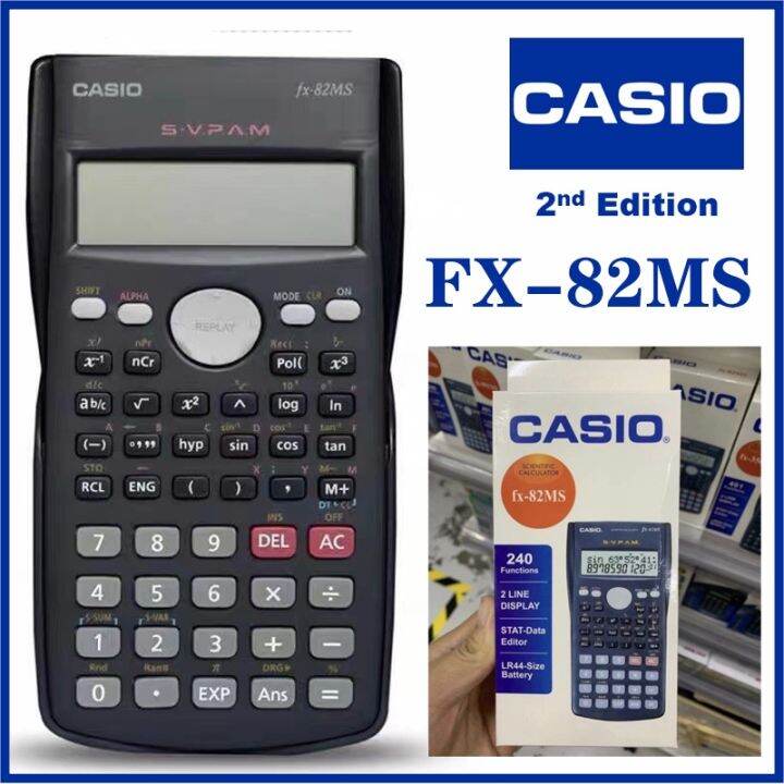 casio-fx-82ms-เครื่องคิดเลขทางวิทยาศาสตร์เครื่องคิดเลขฟังก์ชั่นเครื่องคิดเลขสี-12-หลัก-m-28-เครื่องคิดเลข