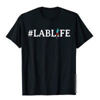 เสื้อยืดพิมพ์ลายแฟชั่น เสื้อยืด ผ้าฝ้าย พิมพ์ลาย Lab Life 3D สําหรับผู้ชาย  VY9O