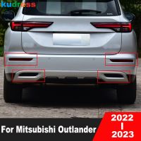 ฝาครอบหลอดไฟไฟตัดหมอกด้านหลังสำหรับ Mitsubishi Outlander 2022 2023ไฟหน้าตัดหมอกกันชนท้ายรถชุบโครเมี่ยมไฟท้าย