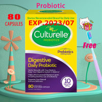 Culturelle Digestive Health Probiotic, 80 Vegetarian Capsules