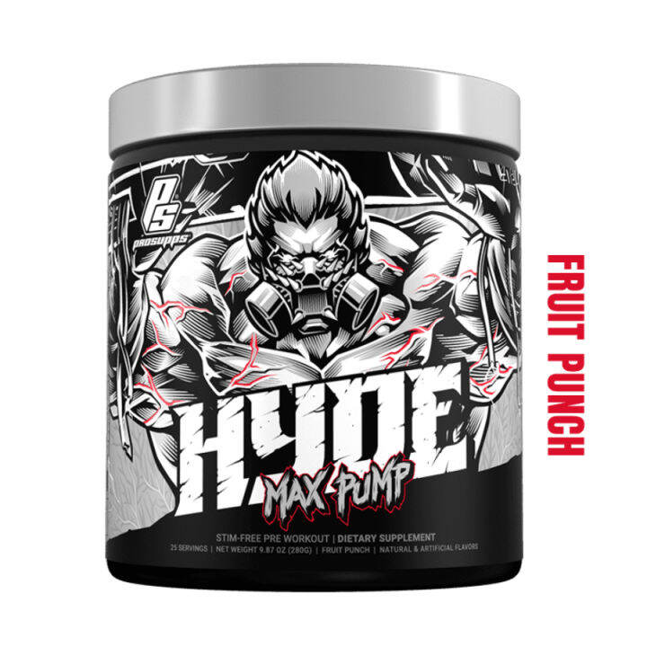 เครื่องดื่มสำเร็จรูป-ก่อนออกกำลังกาย-prosupps-hyde-max-pump