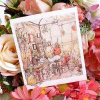 อาร์ตปริ๊นท์ art print ภาพวาดออริจินัลลายร้านดอกไม้ของโนอาห์ Noah The Florist - Tale of Forest [Syrup Ai]