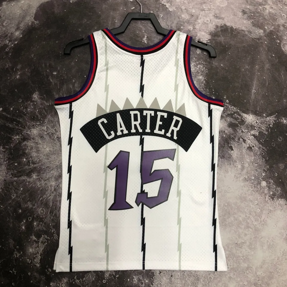 Vince Carter Toronto Raptors Mitchell & Ness Hardwood Classics 1998-99 Authentic Jersey - White