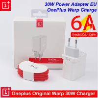 {KOLT Digital} Original ONEPLUS 6 7 Dash Charger One Plus 6 6T 5T 5 3T 3สมาร์ทโฟน Eu/us/ 5V/6A Fast Charge USB Wall Power Adapter