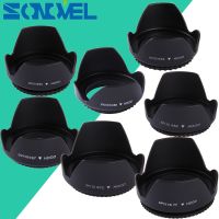 49mm 52mm 55mm 58mm 62mm 67mm 72mm 77mm Screwed Flower Petal Sunshade Lens Hood For Nikon Canon Sony Fuji Olympus DSLR Camera