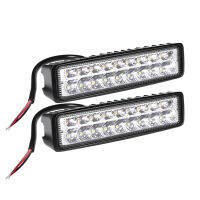 Led light bar 54w Led Work Light Bar Spot light bar barra led Fog Lights For 4x4 off road A Warning Light White Yellow 12v 24v